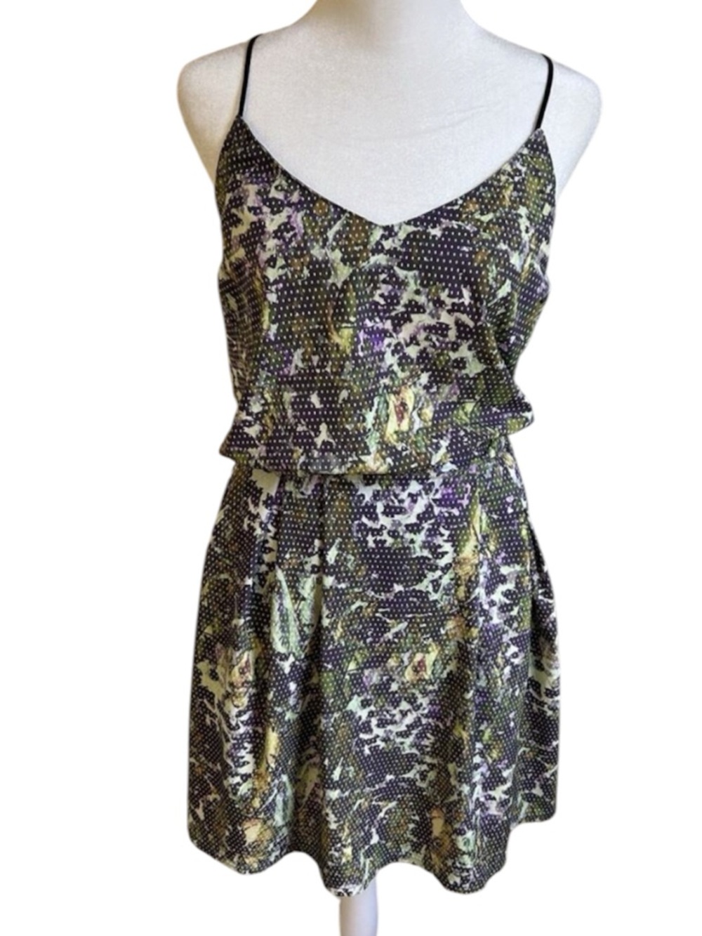 Lululemon City Summer Tennis Dress Womens 4 Floral Athletic Golf Pickleball
